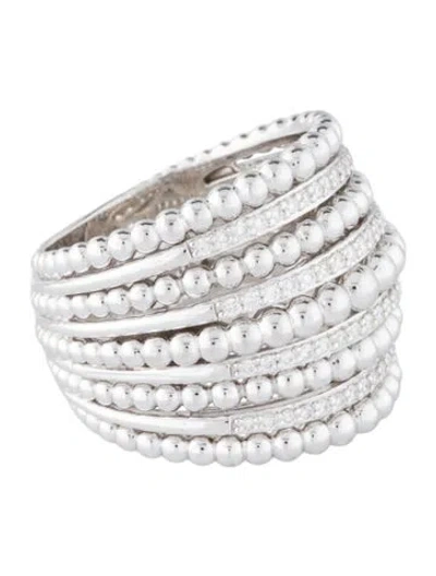 Pre-owned Gabriel & Co. Diamond Band In Multicolor