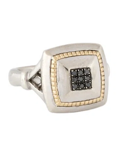 Pre-owned Gabriel & Co. Diamond Cocktail Ring In Multi