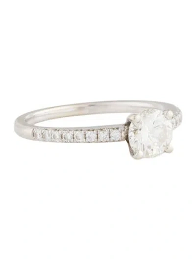 Pre-owned Gabriel & Co. Diamond Engagement Ring In Multi