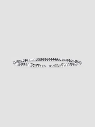 Gabriel & Co. Women's Bujukan 14k White Gold & 0.25 Tcw Diamond Cuff