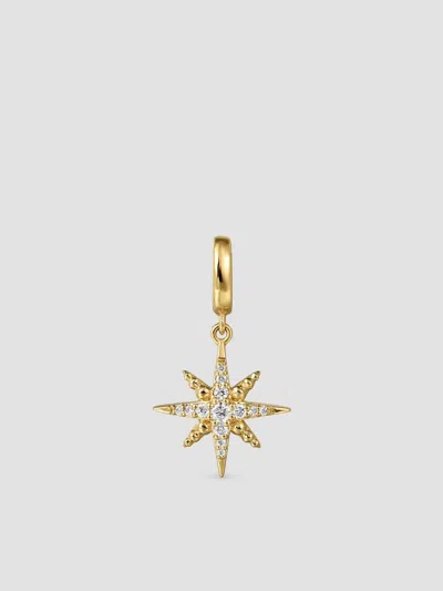Gabriel & Co. Women's Bujukan 14k Yellow Gold & 0.15 Tcw Diamond Star Charm