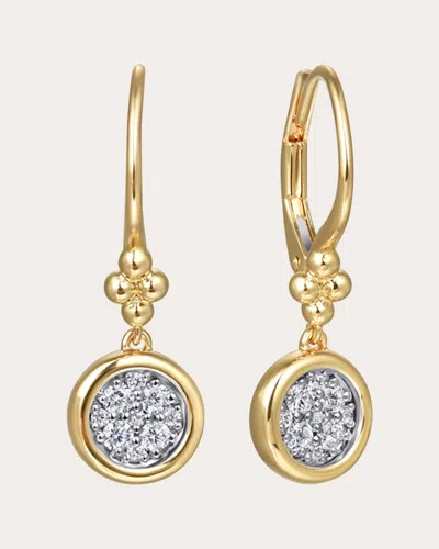 Gabriel & Co. Women's Diamond & 14k Gold Bujukan Lever Drop Earrings