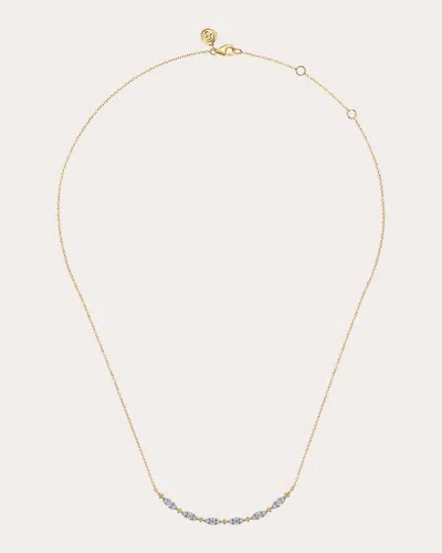 Gabriel & Co. Women's Diamond & 14k Gold Bujukan Marquise Necklace