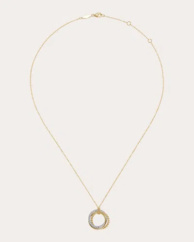 Gabriel & Co. Women's Diamond & 14k Gold Bujukan Pendant Necklace