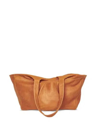 Gabriel For Sach Leather Tote Bag In Brown