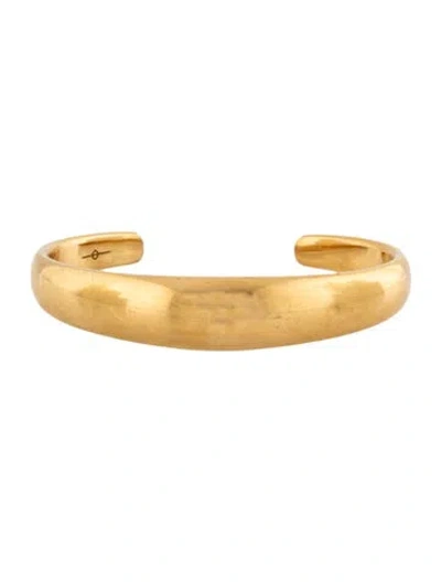 Pre-owned Gabriela Artigas Flat Beam Cuff, 6" In Multicolor