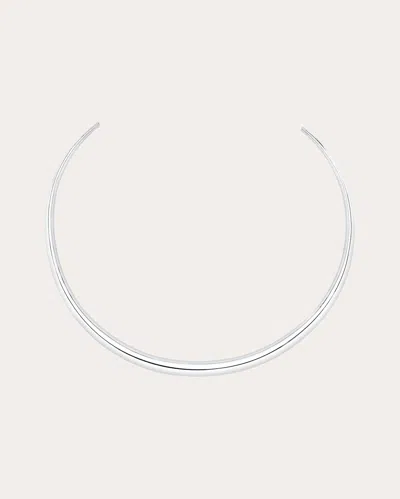 Gabriela Artigas Women's Tusk Collar Necklace In Silver