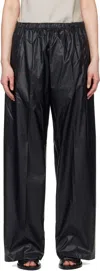 Gabriela Coll Garments Black No.287 Technical Flap Pocket Trousers In 02 - Black