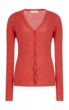 Gabriela Hearst Aiste Cashmere; Silk And Hemp Cardigan