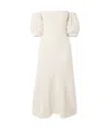 Gabriela Hearst Alastor Knit Maxi Dress In Ivory Wool Cashmere In White