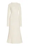 Gabriela Hearst Amaris Knit Dress In Ivory Cashmere In Ivory