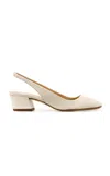 Gabriela Hearst Amira Slingback In White
