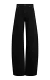 Gabriela Hearst Amoret Rigid High-rise Wide-leg Jeans In Multi