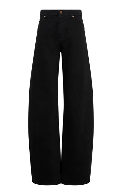 Gabriela Hearst Amoret Rigid High-rise Wide-leg Jeans In Multi