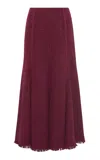 Gabriela Hearst Amy Cashmere Midi Skirt
