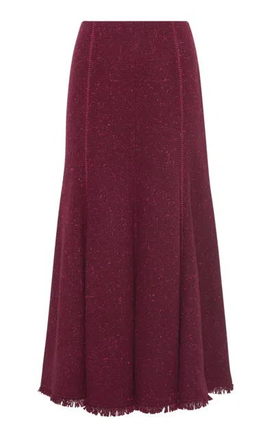 Gabriela Hearst Amy Cashmere Midi Skirt