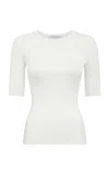 Gabriela Hearst Anahita Silk Top In Ivory