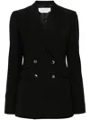 Gabriela Hearst Lloyd Blazer In Black Double-face Recycled Cashmere In Black