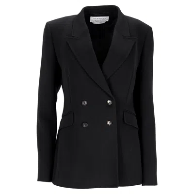 Gabriela Hearst Angela Blazer In Black Wool
