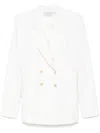Gabriela Hearst Angela Blazer In Ivory Sportswear Wool In Neutrals