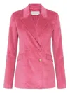 Gabriela Hearst Angela Cotton-corduroy Blazer In Pink