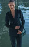 Gabriela Hearst Angela Slim Cotton Blazer