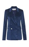 Gabriela Hearst Angela Slim Cotton Blazer