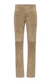 Gabriela Hearst Anthony Five Pocket Pant In Camel Suede In Brown