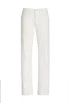 Gabriela Hearst Anthony Five Pocket Pant In Ivory Organic Denim In Ivory