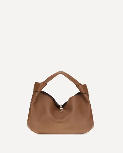 Gabriela Hearst Brown Lamb Ovis Aries Aries Shoulder Bag