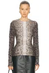 Gabriela Hearst Asha Top In Gray