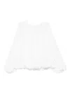 Gabriela Hearst Balloon-sleeve Gathered Top In White