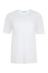 Gabriela Hearst Bandeira T-shirt In Ivory Cashmere Jersey In Ivory