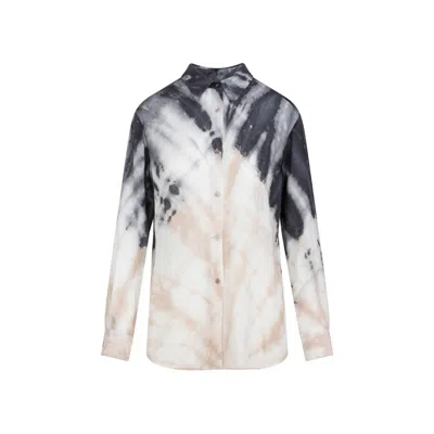 Gabriela Hearst Beige Camel Cashmere Ferrara Shirt