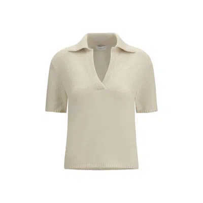 Gabriela Hearst Beige Cashmere Polo Shirt In Neutral