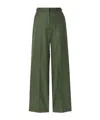 Gabriela Hearst Bell Bottoms In Green