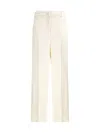 Gabriela Hearst Norman Wide-leg Pants In Neutral
