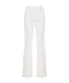 Gabriela Hearst Rhein Tailored Flared Pants In White