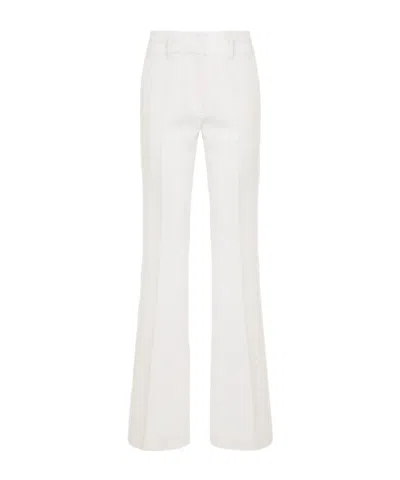 Gabriela Hearst Belt-loop Casual Pants In White