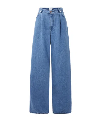 Gabriela Hearst Belt Loop Jeans In Blue