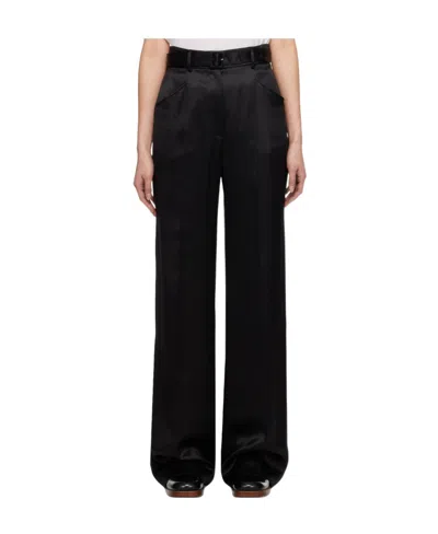 Gabriela Hearst Belt Ring Casual Pants In Black