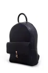 Gabriela Hearst Billie Backpack In Navy Nappa Leather In Navy