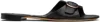 Gabriela Hearst Black Briar Slides In Black