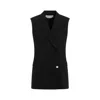 Gabriela Hearst Mayte Tailored Vest In Black