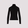 Gabriela Hearst May Turtleneck Sweater In Wool And Cashmere In Black