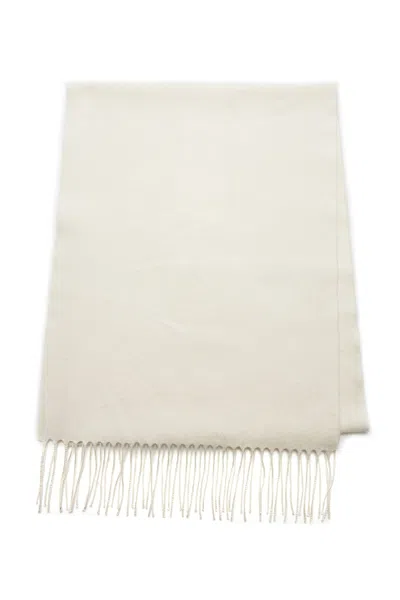 Gabriela Hearst Blaine Scarf In Ivory Cashmere Silk