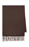 Gabriela Hearst Blaine Silk-cashmere Scarf In Brown