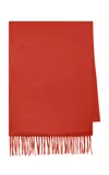 Gabriela Hearst Blaine Silk-cashmere Scarf In Orange