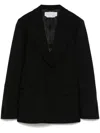 Gabriela Hearst Wool Blazer In Black Ss