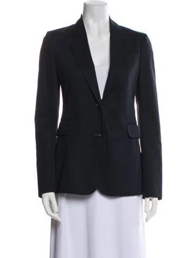 Pre-owned Gabriela Hearst Blazer In Blue